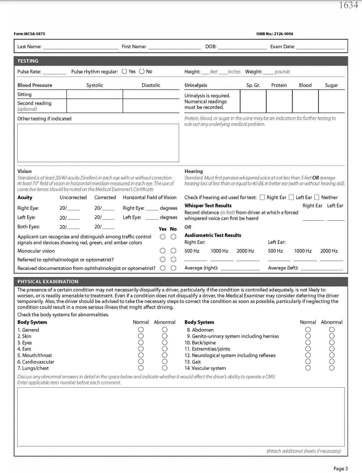 391.43 Medical examination; certificate of physical examination. | J. J ...